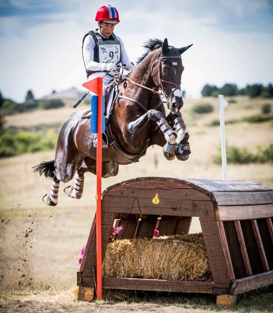 Tamara Smith and Mai Baum competing at the 2018 American Eventing Championships (AEC). Photo: Shannon Brinkman Photography